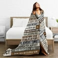thumbnail image 6 of Yibo Dad Gift Blanket Flannel Soft and Comfortable Anti-static Bed Sofa Blanket, 6 of 6