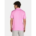 thumbnail image 4 of Birdie Bound Men's and Big Men’s Printed Golf Polo Shirt with UPF50+, Sizes S-3XL, 4 of 5