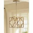 thumbnail image 1 of Safavieh PND4017A Collection de Luminaires Suspendus en Treillis Rabia, Or, 1 of 2
