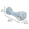 thumbnail image 5 of Kitty City Cat Print Play Furniture Combo House with Tunnel, Blue, 5 of 5