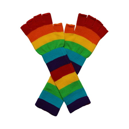 Rainbow Bright Costume Kit, Gloves And Toe Socks