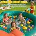 thumbnail image 6 of Esheno Commercial Grade Inflatable Water Slide 22FT Heavy Duty PVC with Big Airtight Pool 900W Blower for Kids Adults Outdoor Green, 6 of 8