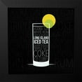 thumbnail image 2 of Grey, Jace 12x12 Black Modern Framed Museum Art Print Titled - Type drinks 1, 2 of 5