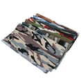 thumbnail image 5 of Fugacal 7Pcs 48x48cm Camouflage Print Fabric Cotton Cloth for  Craft Sewing Quilting Making Material,Printed Cloth,Camouflage Fabric, 5 of 8