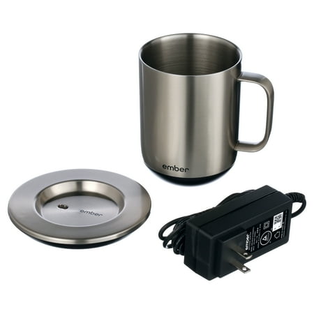 Ember - Temperature Control Smart Mug² - 10 oz - Stainless Steel