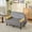 Gray, variant on Jopath Corduroy Love Seat Soaf Livingroom Day Bed Recliner With Storage Pocket Usb Charger Can Be Easily Disassembled And Reassembled For Living Room