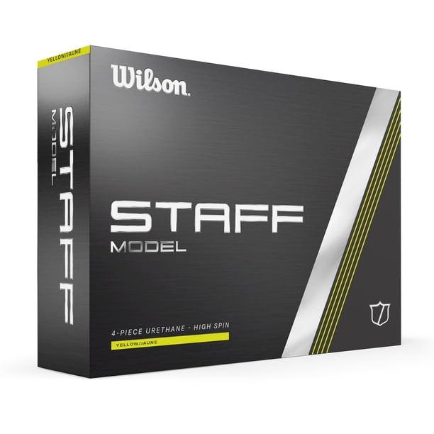 Pelota de golf WILSON 2024 Staff Model 12 pelotas amarillas