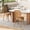 light brown, variant on Jints Wood Dining Chair with Cane Rattan Wood Webbing, Natural, Set of 2