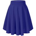 thumbnail image 1 of Women's Basic Flared Casual Mini Skate Skirt Versatile Stretchy, 1 of 7
