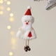 thumbnail image 4 of Colgante de muñeco de Ángel de Navidad, adorno de felpa blanca, accesorios de decoración de coche al aire libre, decoraciones para árbol de Navidad, estatua Linda, 4 of 4
