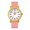 GL-Lightpink, variant on Original Nurse Watch for Medical Professionals and Students Various Scrub Colors, Easy Read Dial, Military Time with Second Hand, Silicone Band, 3 ATM Water Resistant