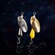 thumbnail image 2 of 28/45/7g Rotating Spinner Spoon Fishing Lure Artificial Metal Sequins Bait Single/Treble Hook Wobblers Bass Trout Perch Pesca, 2 of 5