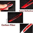 thumbnail image 2 of SHENMO Car Door Edge Protective Strips (Red, 4pcs) - Guards Buffer Trim Molding, Scratch Protector, Reflective Safety Warning, 2 of 5