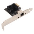 thumbnail image 1 of Adaptateur PCIe, 10 100 1000 2.5Gbps PCIe Ethernet Card RJ45 pour Connexion, 1 of 8