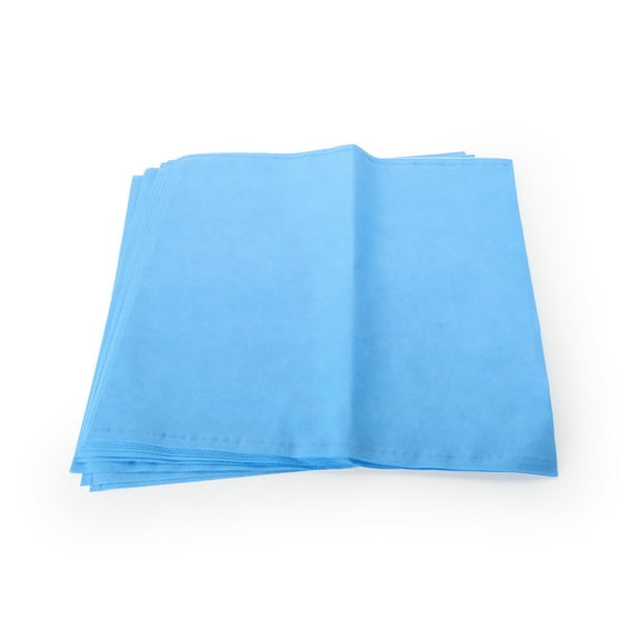 QUICK CHECK* H500 Sterilization Wrap Dual Layer White Blue 24 x 24" 120 Ct
