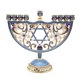 thumbnail image 1 of Cateissary European Style Retro Hanukkah Menorah Supplies Ornaments Iluminación y accesorios Escribe un, 1 of 1