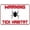 Warning Sign 1, variant on Warning Sign No Trespassing Private Dock No Landing, 12X8 Inch Aluminum Metal Tin Park Business Sign