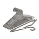 thumbnail image 5 of Perchas para ropa Perchas para ropa Ahorra espacio Perchas ligeras antideslizantes Gris, 5 of 9