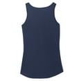 thumbnail image 2 of Oversized Spring Time Floral Cotton Tank Top Graphic Shirt - Navy 3XL, 2 of 2