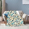 thumbnail image 6 of KLL Fleece Blanket Plush Throw Blanket Fathers day ,Soft Fuzzy Cozy Flannel Blanket for Couch Sofa Bed.(40"x30" ), 6 of 7