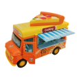 thumbnail image 3 of Coches de juguete fundidos a presión, Mini modelo de aleación, coche de juguete único con música y luces para fiesta, rellenos de calcetines, adornos Pizza Hugo coche de aleación fundido a presión, 3 of 10