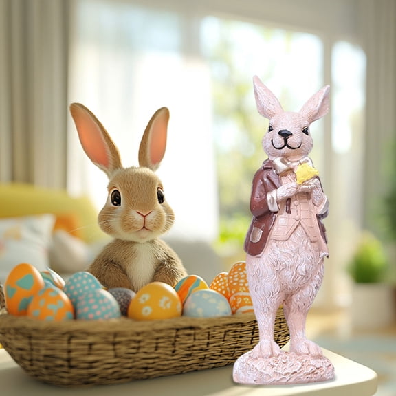 Easter Toys Easter Bunny Decorations Easter Bunny Home Decorations Living Room Gifts Resin Decorations Idyllic Decorations Easter Outdoor Decorations
