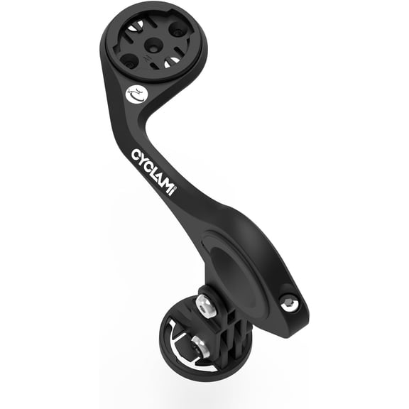 Out Front Mount Compatible with Garmin Edge GPS Bike Computer, XOSS G/G , iGPSPORT Bike Light & Gopro Cycling Handlebar 25.4mm 31.8mm(M5)