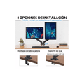 thumbnail image 2 of Base Doble Ergonómica Para Monitor 13 A 32 Negro, 2 of 5