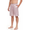 thumbnail image 2 of Hurxie Mens Gym Basketball Shorts with Pockets - Quick Dry Lightweight Mesh Athletic Shorts Pink,M, 2 of 7