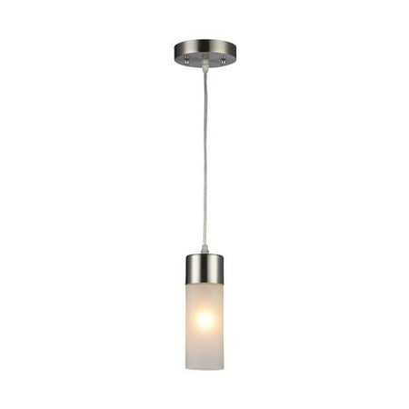 

CHLOE Lighting ULLA Transitional 1 Light Brushed Nickel Mini Pendant 3 Wide