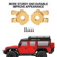 thumbnail image 2 of Ounissouiy Soporte de cubo de dirección duradero de latón para coche teledirigido 1/18 Trx4m, pieza de coche teledirigido, accesorios de coche, Kits de construcción modelo, 2 of 6
