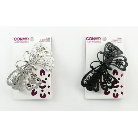 1-pk Large Butterfly Barrette