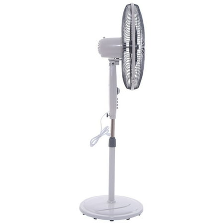 20 Oscillating Standing Floor Fan Walmart Com