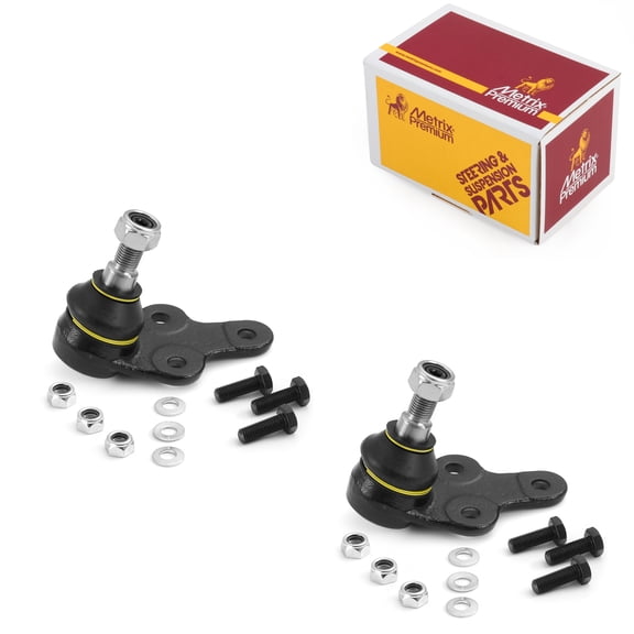 Metrix Premium Chassis Parts - 2 PC Front Lower Ball Joint Kit Fits 07-11 Ford Focus, 06-07 Volvo C70, 06-07 S40, 06-07 V50, 08-13 C30, 08-13 C70, 08-11 S40, Replacement K80992