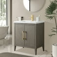 thumbnail image 3 of Vanity Art 30” Single Sink Bathroom Vanity Cabinet with Ceramic Countertop, 3 of 9