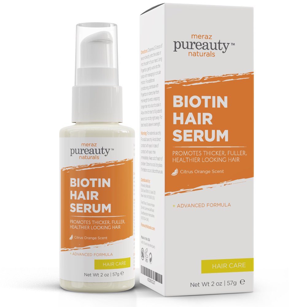 Biotin Hair Growth Serum, NonGreasy Biotin Hair Oil for Thicker