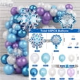 thumbnail image 4 of 1 juego de globos inflables de aluminio de Disney con dibujos animados de Olaf, Elsa, Anna y nieve, 4 of 4