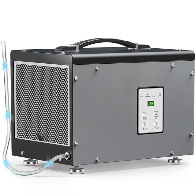 Deshumidificador BASEAIRE GLGR 70 PPD con deshielo automático y bomba