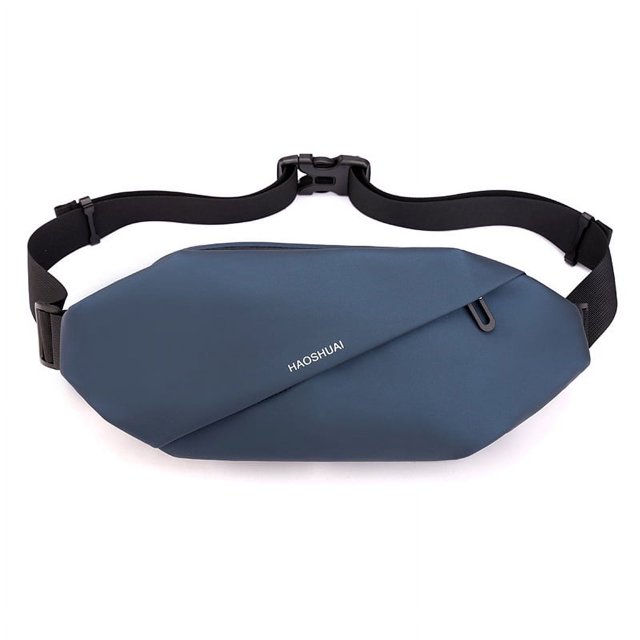 Riñonera para hombre, para correr al aire libre, para teléfono móvil, multifuncional, de gran capacidad, para el pecho, informal, tipo bandolera