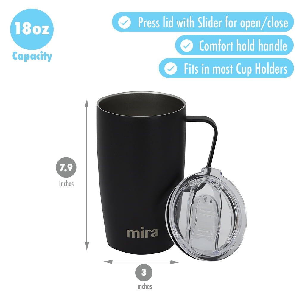 Replacement Lid - 18 oz Coffee Mug Cup with Handle