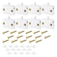 thumbnail image 1 of 8 Pieces Cabinet Lamp Switch Automatic Door Switch Contact Switch for Wardrobe Applicable to 12V 24V 110V(White), 1 of 5