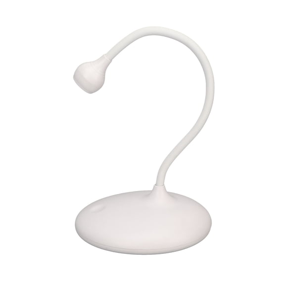 Lámpara de uñas con cuello de cisne, lámpara de curado LED con secador de uñas giratorio Lámpara de curado LED de cuello de cisne elegante y moderna