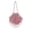 Hot Pink, variant on 1Pcs Grey Mesh Grocery Bags, Reusable Cotton String Shopping Totes with Long Handles, Heavy Duty Holds for Farmers Market, Produce, Fruit, Vegetable Storage & Beach