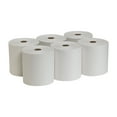 thumbnail image 2 of Pacific Blue Basic® Recycled Paper Towel Roll by GP PRO (Georgia-Pacific), White, 26601, 800 Feet Per Roll, 6 Rolls Per Case, 2 of 10
