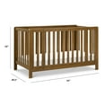 thumbnail image 6 of Carter's by daVinci Colby GROW 6-in-1 Convertible Bassinet to Crib, Walnut, 6 of 6