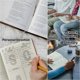 thumbnail image 2 of 200Pages Bible Study Journal Notebook A5 Agenda Book Study Supplies, 2 of 5