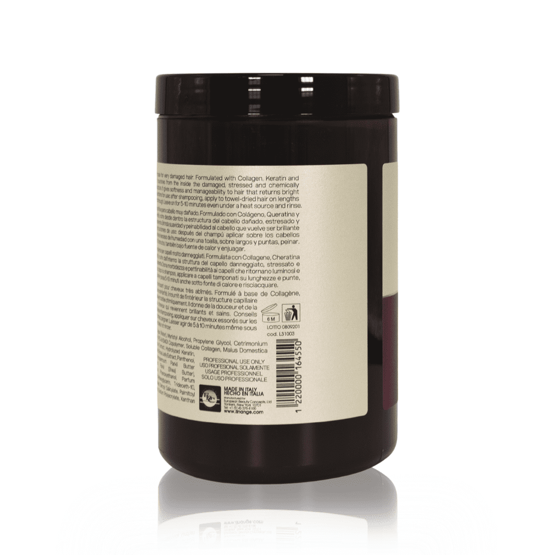 Emergency Re-Construction Mask with Collagen & Active Plant Stem Cells, 33.8oz by Linange