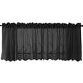 thumbnail image 1 of 1 Uds. Cortina con cenefa de encaje Floral bordado cortina de ventana corta semitransparente para cocina hermosa decoración de ventana de comedor Vhermosa 223256-3, 1 of 8