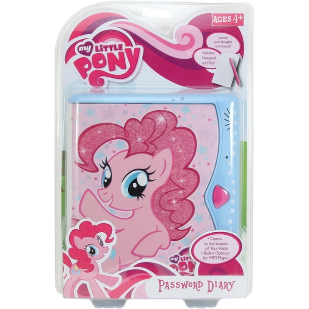Sakar My Little Pony Password Diary Journal