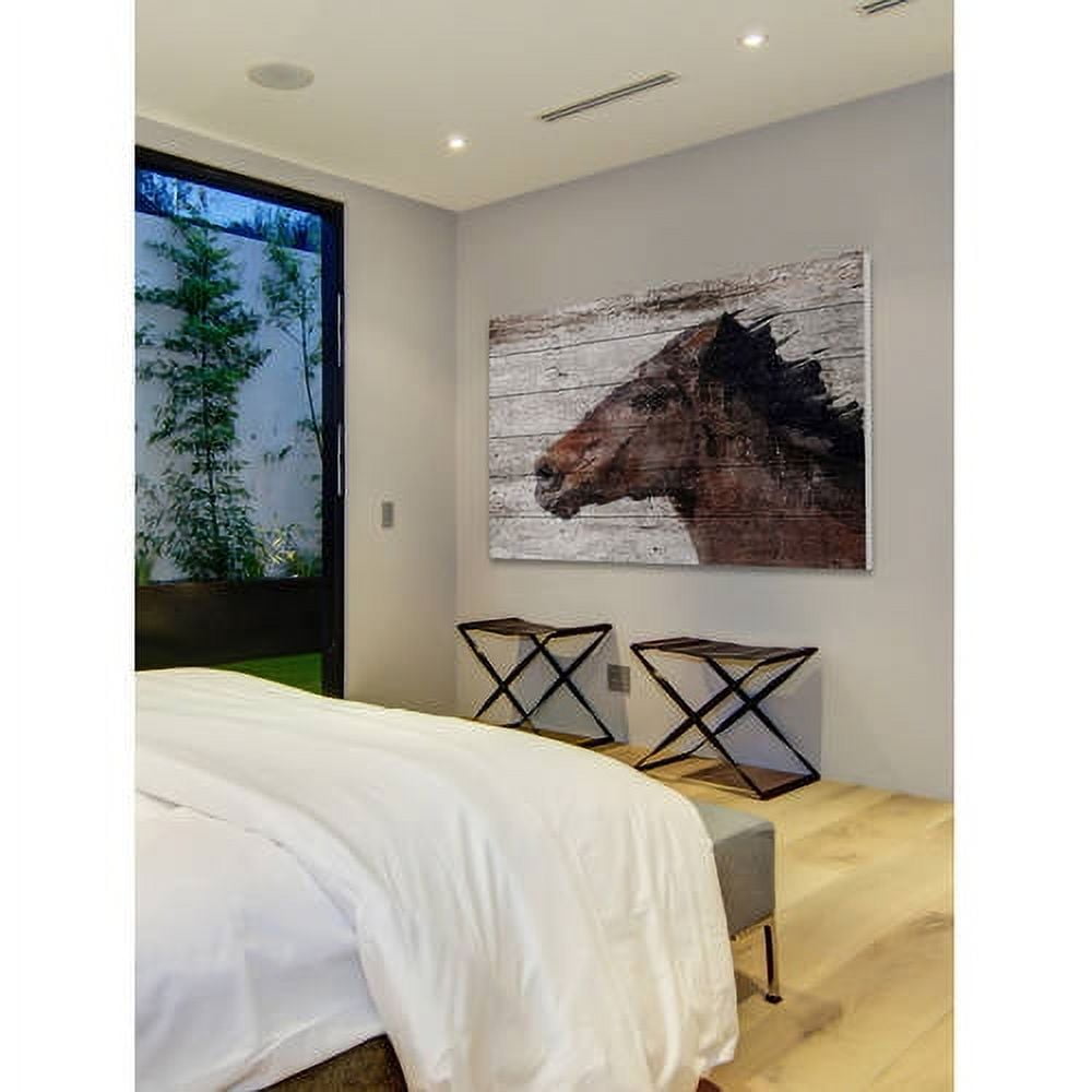 Marmont Hill "Running Wild II" by Irena Orlov Painting Print on White Wood